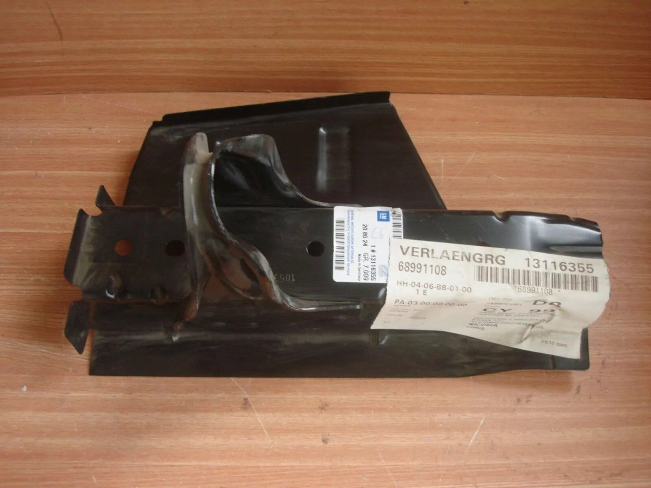 Extension Rear Sidemember Right fits Opel Vauxhall Astra G 13116355 Genuine View Left