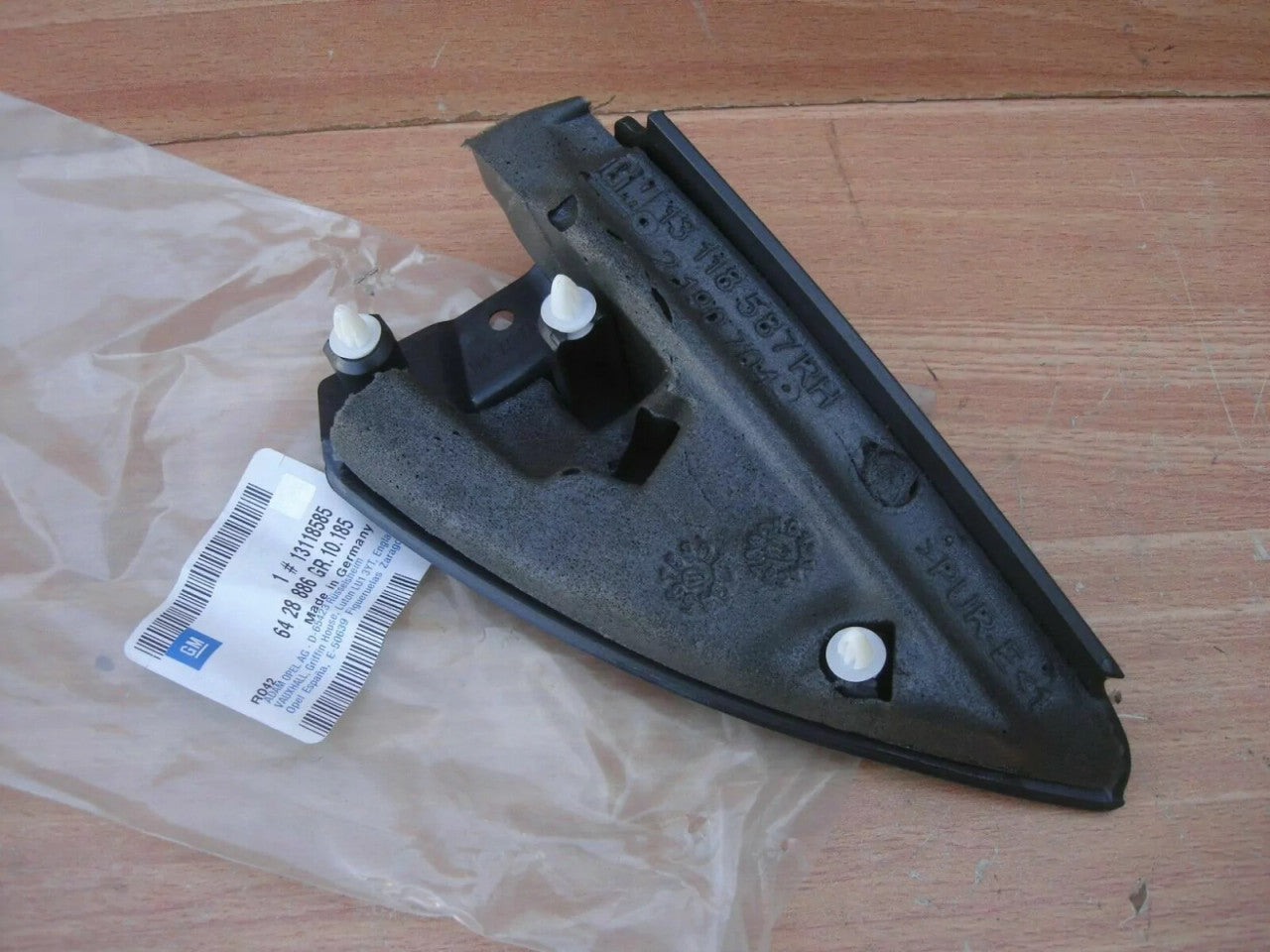 Door Trim Mirror Right fits Opel Vauxhall Vectra C Signum 13118585 Genuine View Left