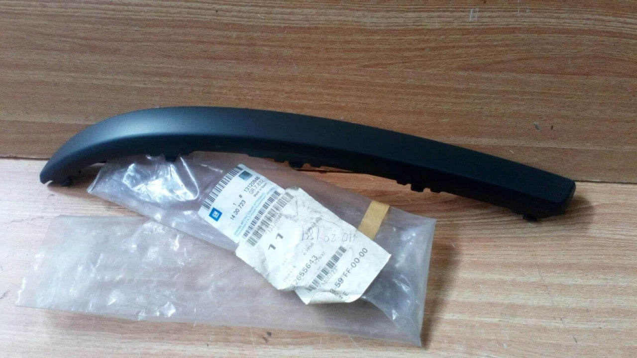 Bumper Strip Moulding Front Left fits Opel Vauxhall Corsa C 13120946 Genuine View Front