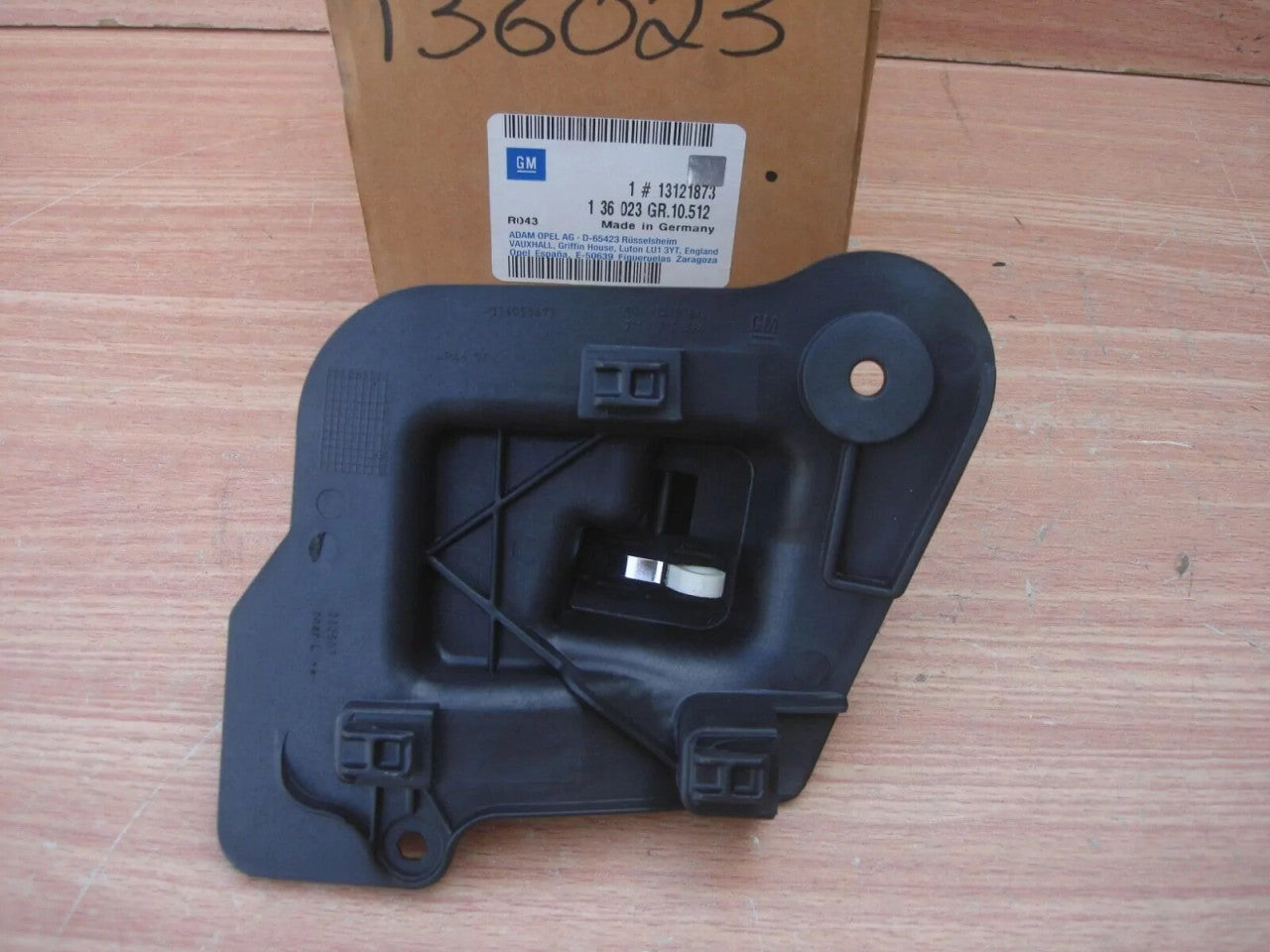 Interior Door Handle Rear Left fits Opel Vauxhall Meriva A 13121873 Genuine View Right