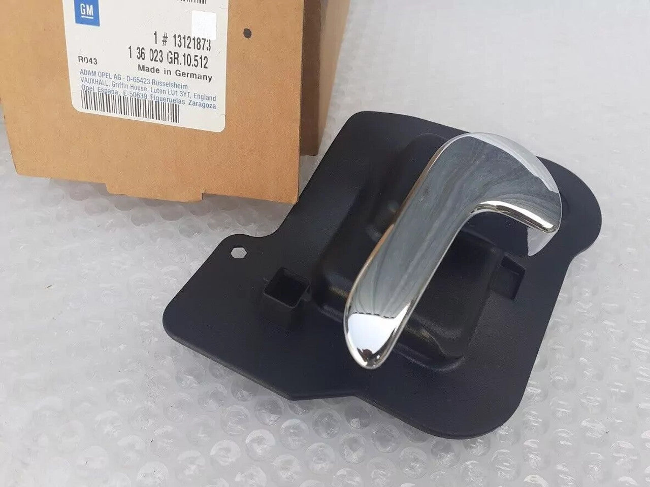Interior Door Handle Rear Left fits Opel Vauxhall Meriva A 13121873 Genuine View Left