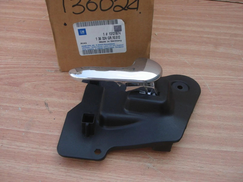 Interior Door Handle Rear Right fits Opel Vauxhall Meriva A 13121874 Genuine View Front
