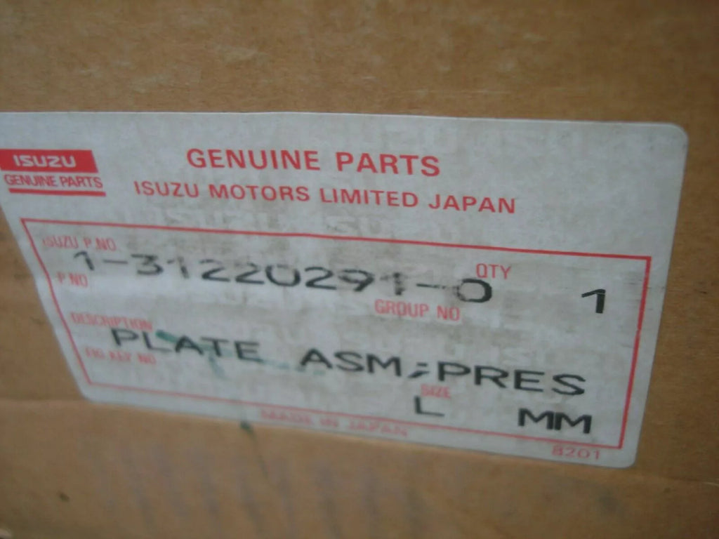 Pressure Plate fits Isuzu Bus Truck 6HH1 350mm 1312202910 Genuine View Right