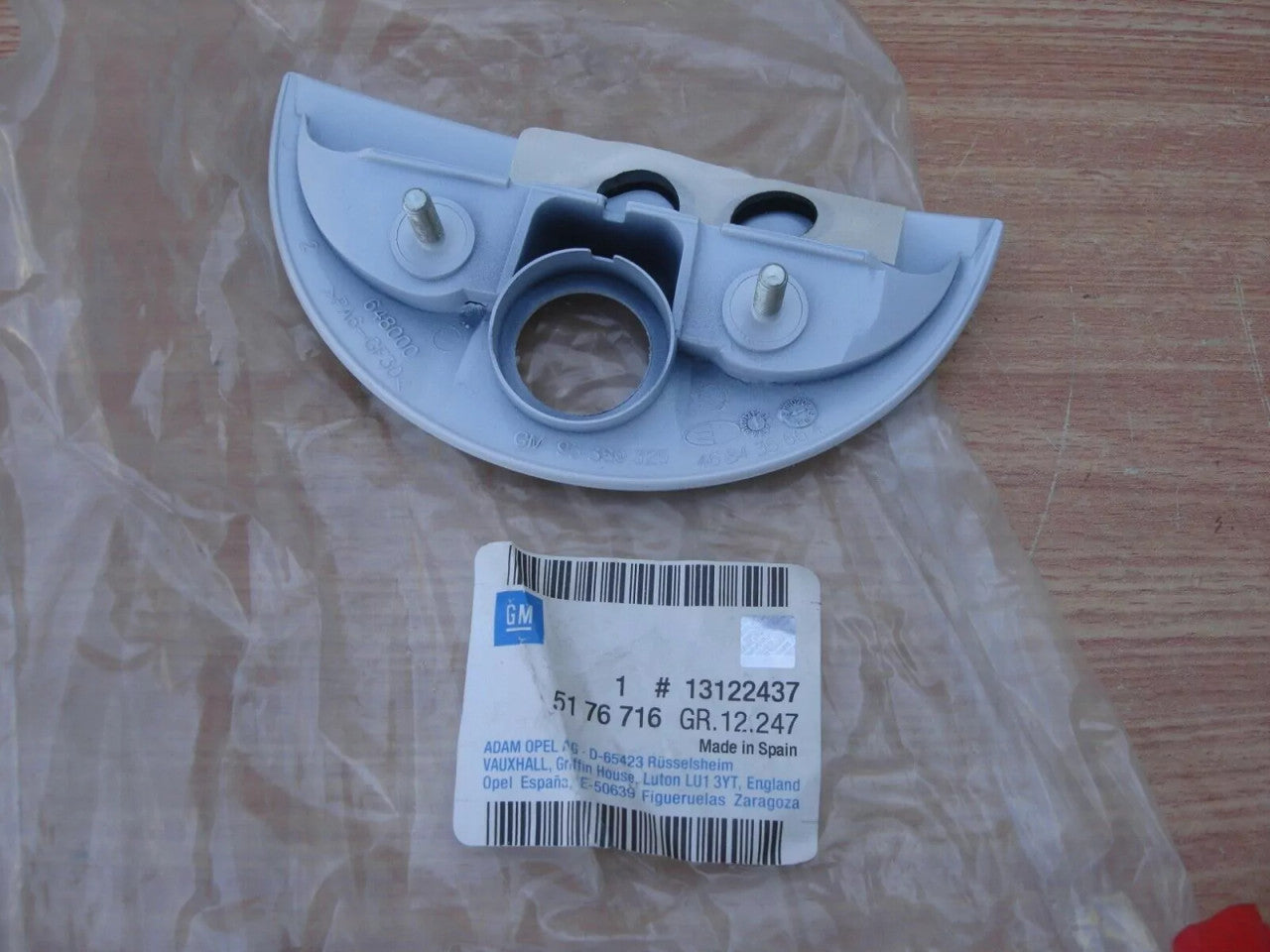 Exterior Door Handle Tailgate fits Opel Vauxhall Corsa C Meriva A Genuine 13122437 View Rear