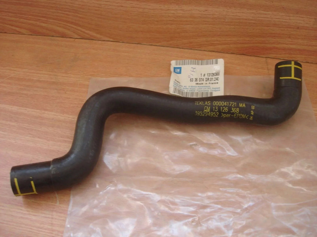 Hose Return Header Tank fits Opel Vauxhall Meriva A Z16 Z18 13126368 Genuine View Front
