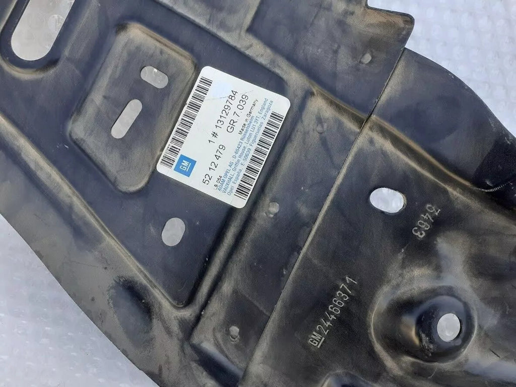 Strike Plate Front Left fits Opel Vauxhall Astra H Zafira B 13129784 Genuine View Rear