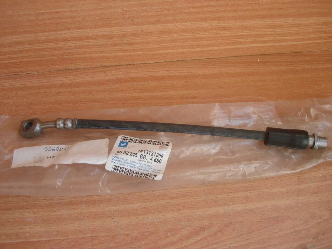 Brake Hose Front Left Right fits Opel Vauxhall Meriva A 13131296 Genuine View Front
