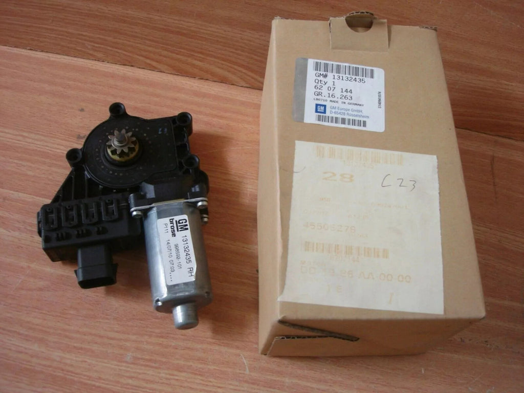 Window Motor Front Right fits Opel Vauxhall Zafira B 13132435 Genuine View Rear