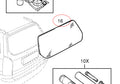 Windshield Rear Tail Gate fits Opel Vauxhall Zafira A 13142711 Genuine View Front