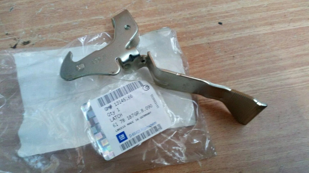 Hood Bonnet Lock Hook fits Opel Vauxhall Zafira B 13145165 Genuine View Front