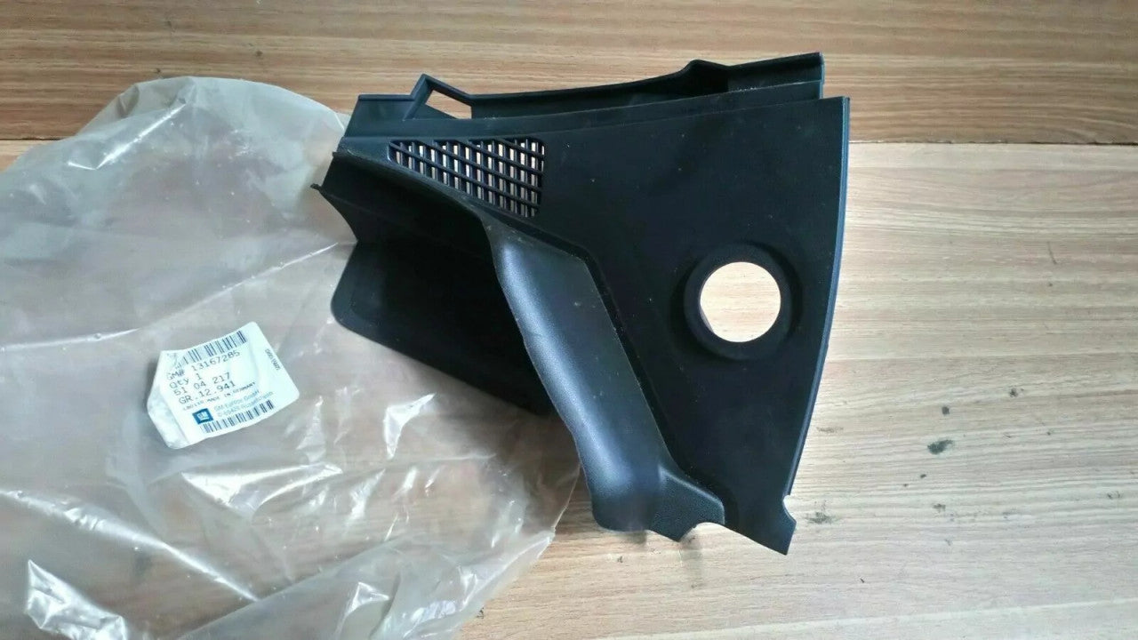 Windscreen Trim Left fits Opel Vauxhall Zafira A 13167285 Genuine View Front