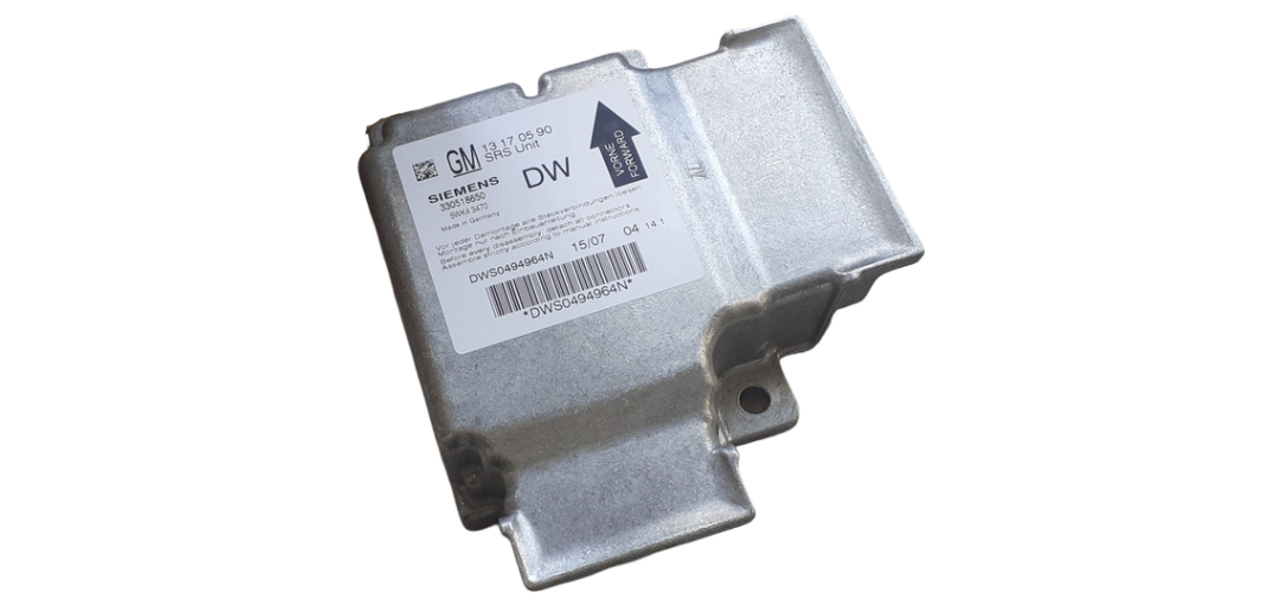 Airbag Control Module RHD fits Opel Vauxhall Vectra C Signum 13170590 Genuine