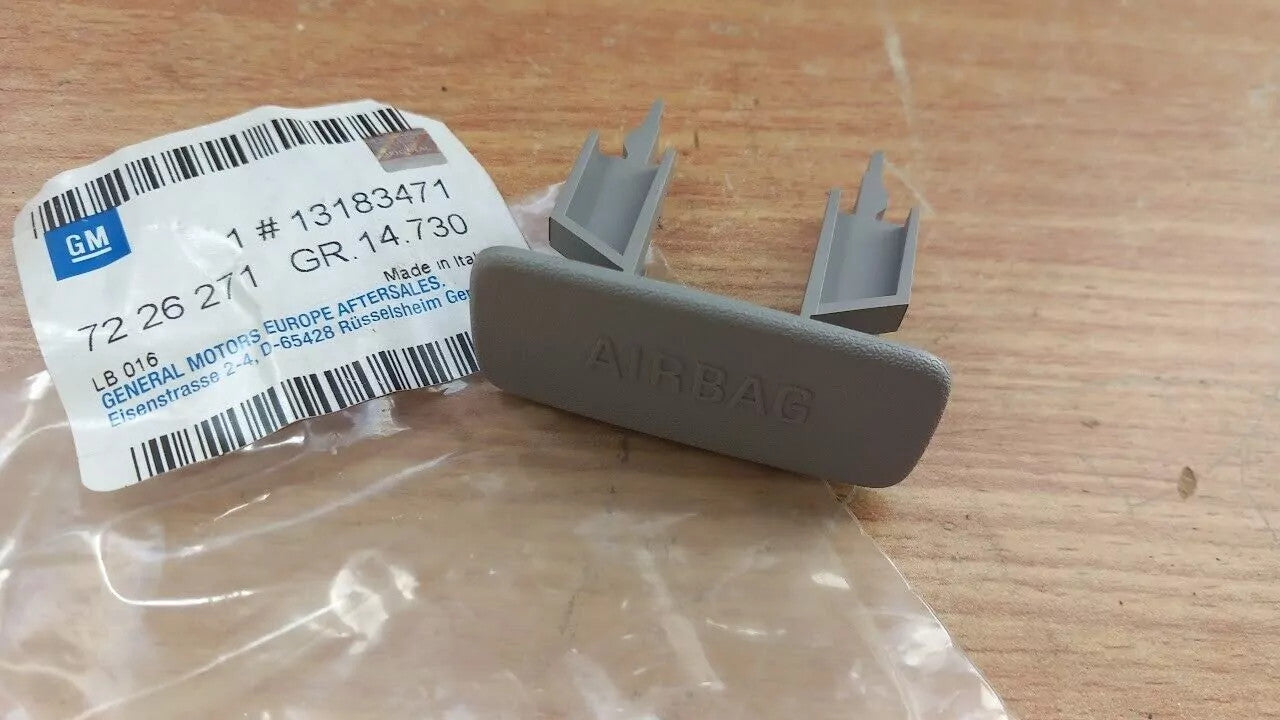 B Pillar Center Airbag Cap fits Opel Vauxhall Astra H Hatch L08 13183471 Genuine View Front