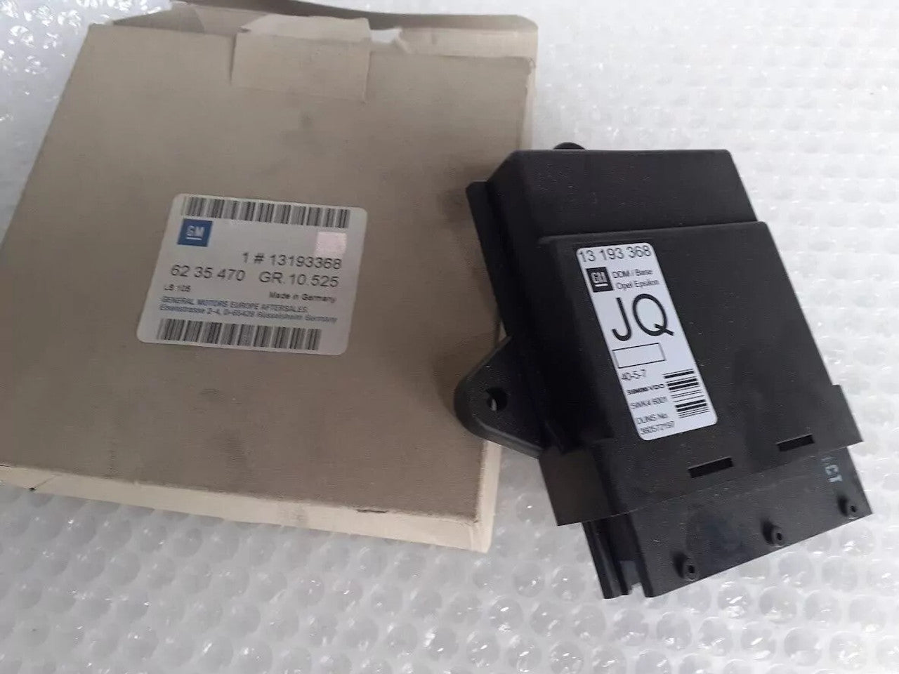 Central Locking Control Unit fits Opel Vauxhall Vectra C Signum 13193368 Genuine View Front