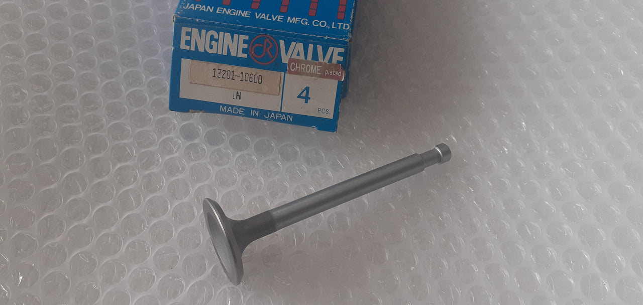 4x Intake Inlet Valve fits Nissan Datsun J13 35x8.7x109.60 13201-10600 View Front