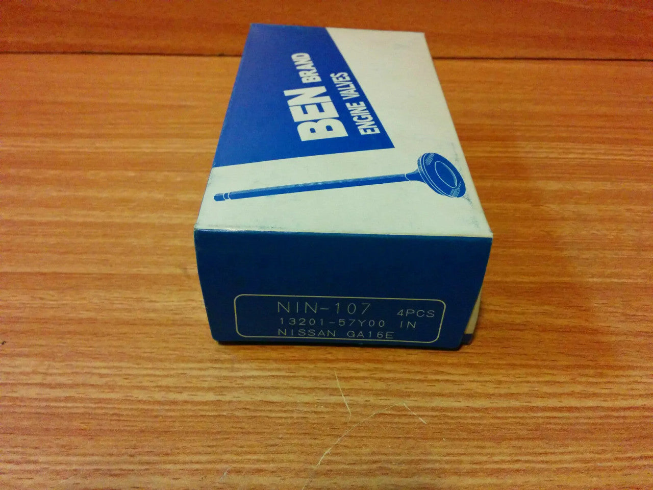 4x Intake Valves Inlet fits Nissan 100NX Almera Sunny GA14DE GA15DE GA16DE 13201-57Y00 View Front