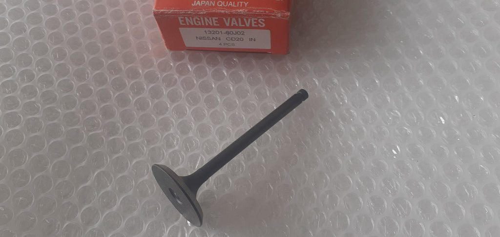 4x Intake Inlet Valve fits Nissan CD20 39.1x7x99.80 13201-60J02 View Front