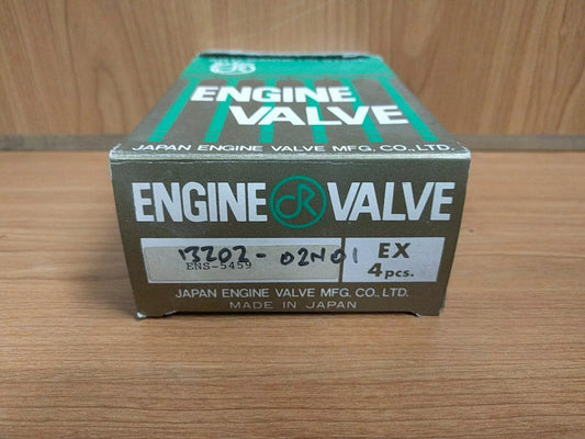 4x Exhaust Valves fits Nissan Pickup Datsun D21 Urvan E24 Atlas Condor F22 TD23 13202-02N01 View Front