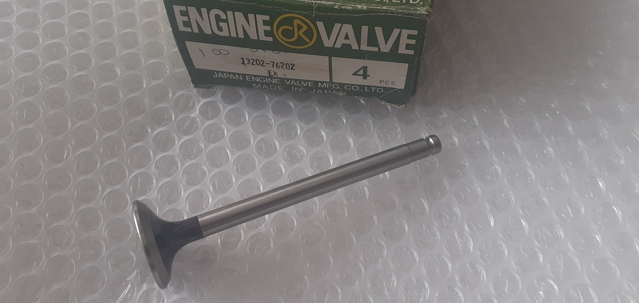 4x Exhaust Valve fits Nissan SD22 SD33 32.5x8.4x117 Oversize 0.40mm 13202-76202 View Front