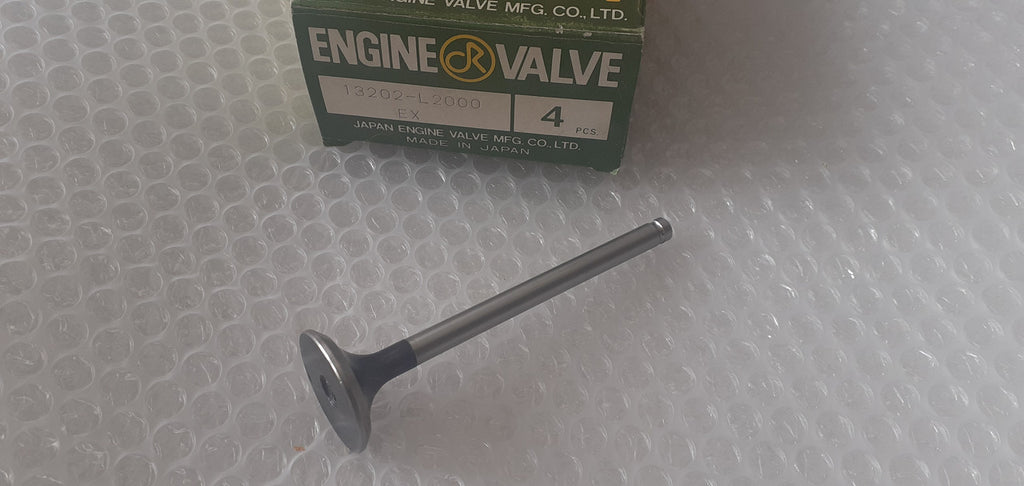 4x Exhaust Valves fits Nissan Datsun Pickup 720 Atlas Condor F22 Homy SD23 SD25 13202-L2000 View Front
