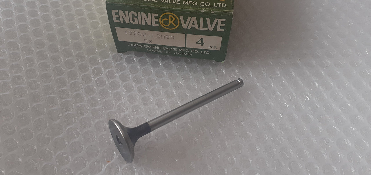 4x Exhaust Valves fits Nissan Datsun Pickup 720 Atlas Condor F22 Homy SD23 SD25 13202-L2000 View Front
