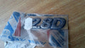 Emblem 2.8D fits Fiat Ducato 1322410080 Genuine View Front