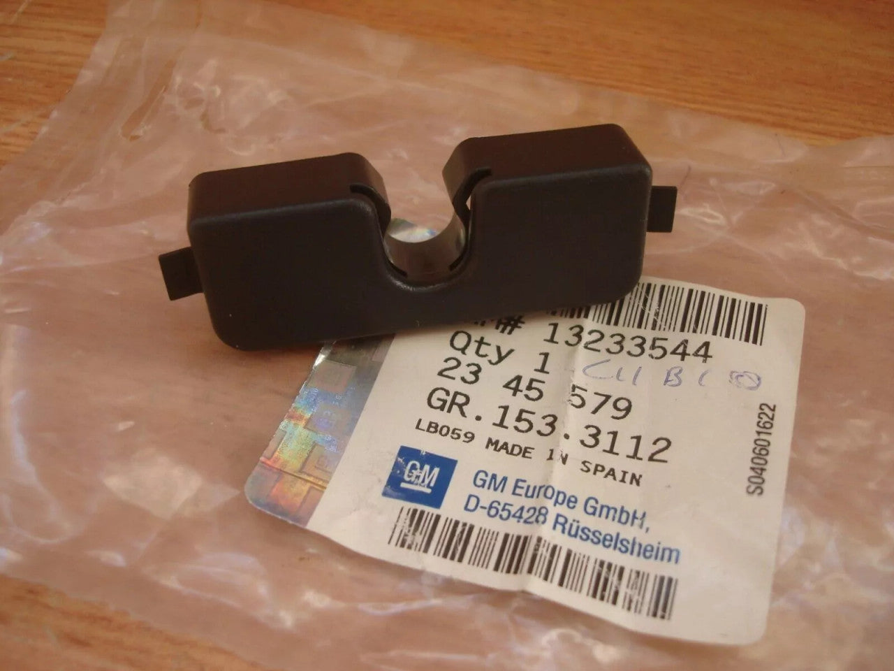 2x Parcel Shelf Pivot fits Opel Vauxhall Corsa D 13233544 Genuine View Front