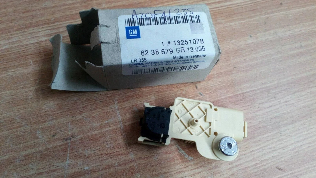 Airbag Sensor Side fits Opel Vauxhall Zafira B Astra H 13251078 Genuine View Rear