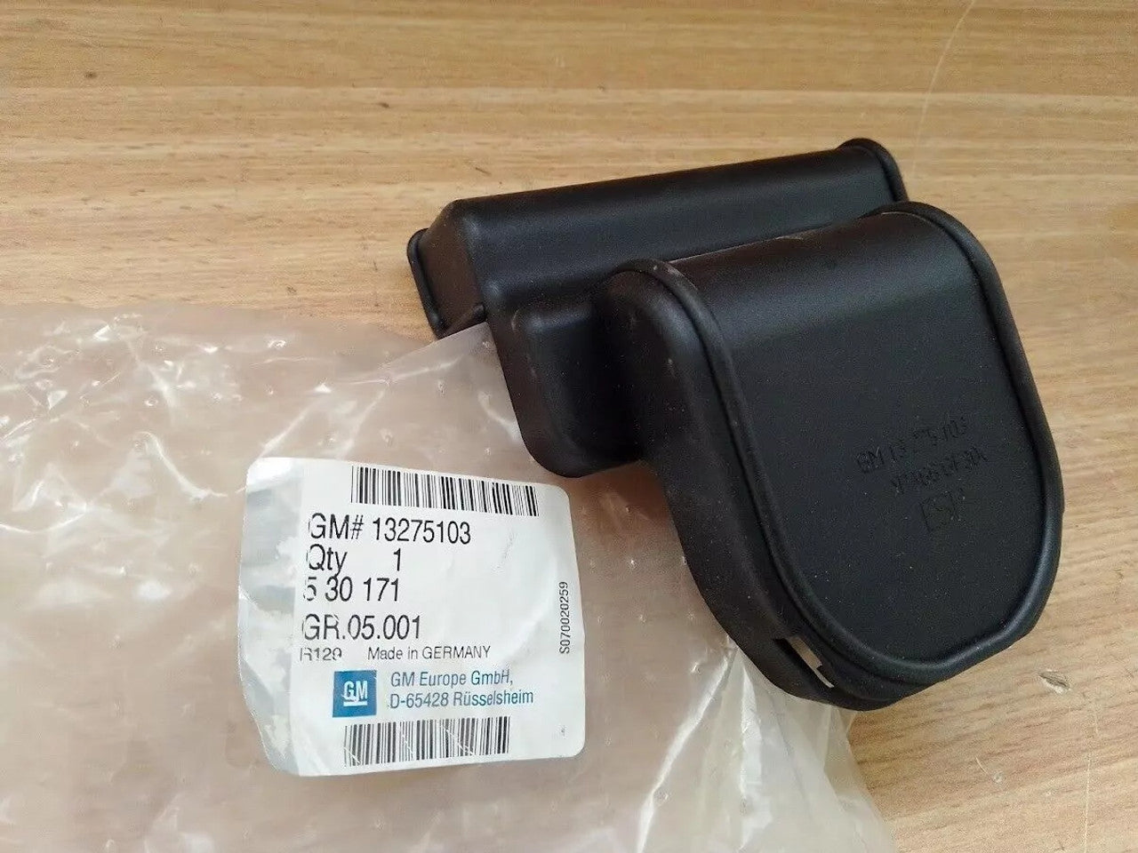 ABS Hydraulic Unit Cover fits Opel Vauxhall Corsa D 13275103 Genuine View Front