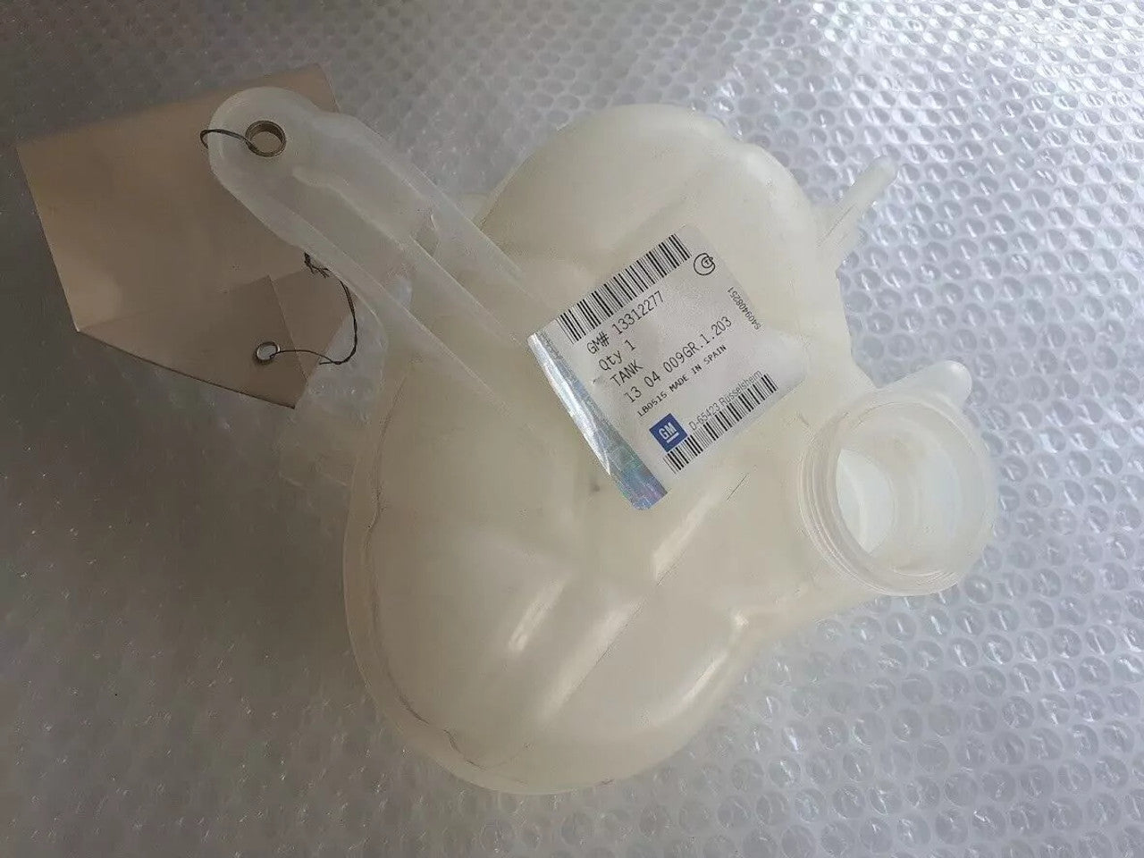 Expansion Tank fits Opel Vauxhall Corsa D Petrol 13312277 Genuine View Front