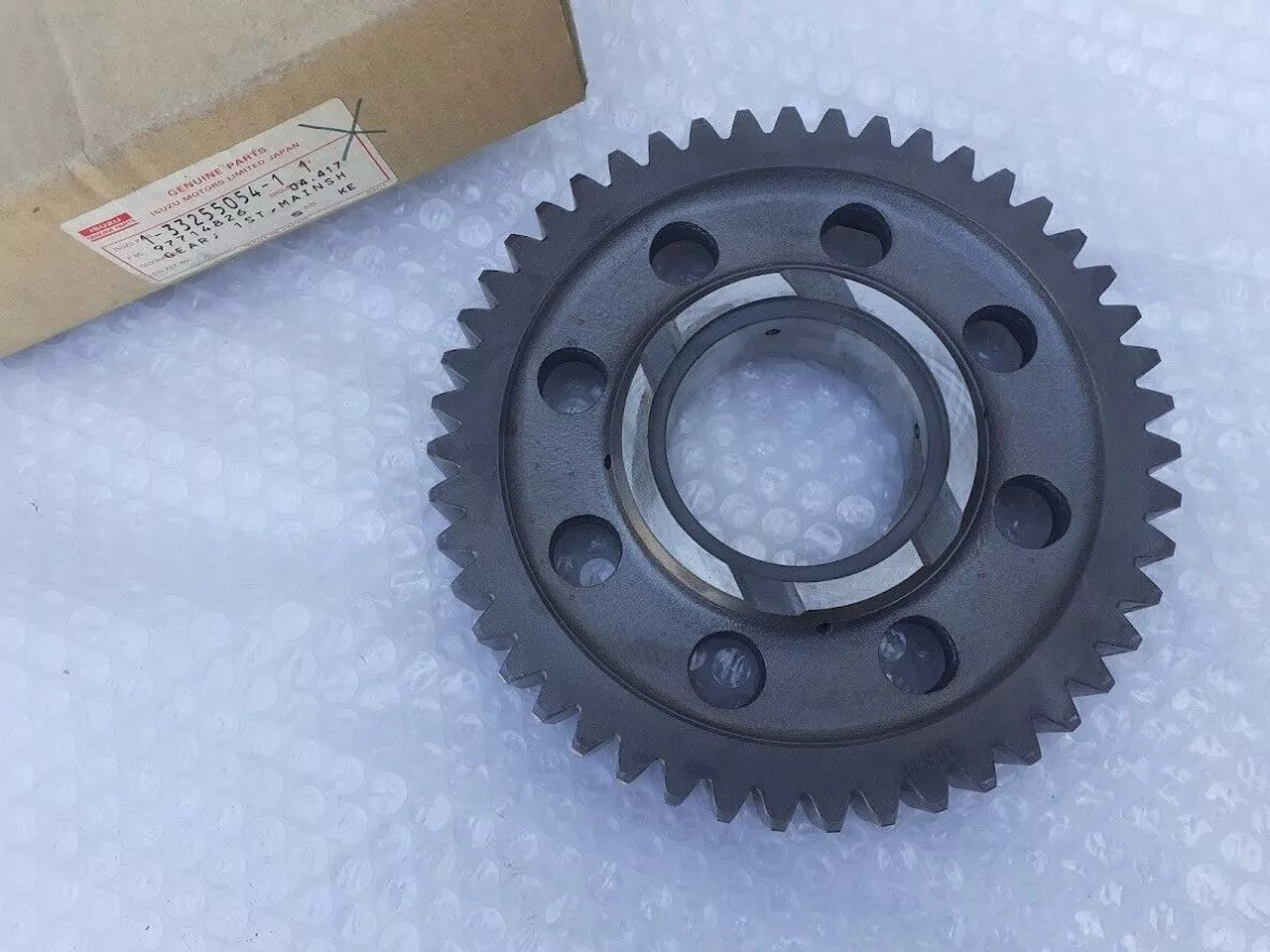 Mainshaft 1 Gear fits Isuzu Bus Truck LT FSS FTS 1332550541 Genuine View Left