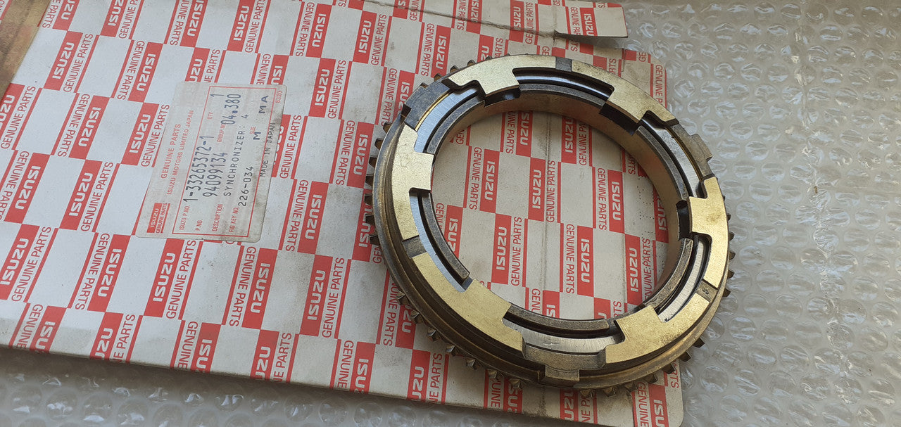 Transmission Synchro Ring 3 to 4 fits Isuzu Bus Truck 1332653721 Genuine View Rear