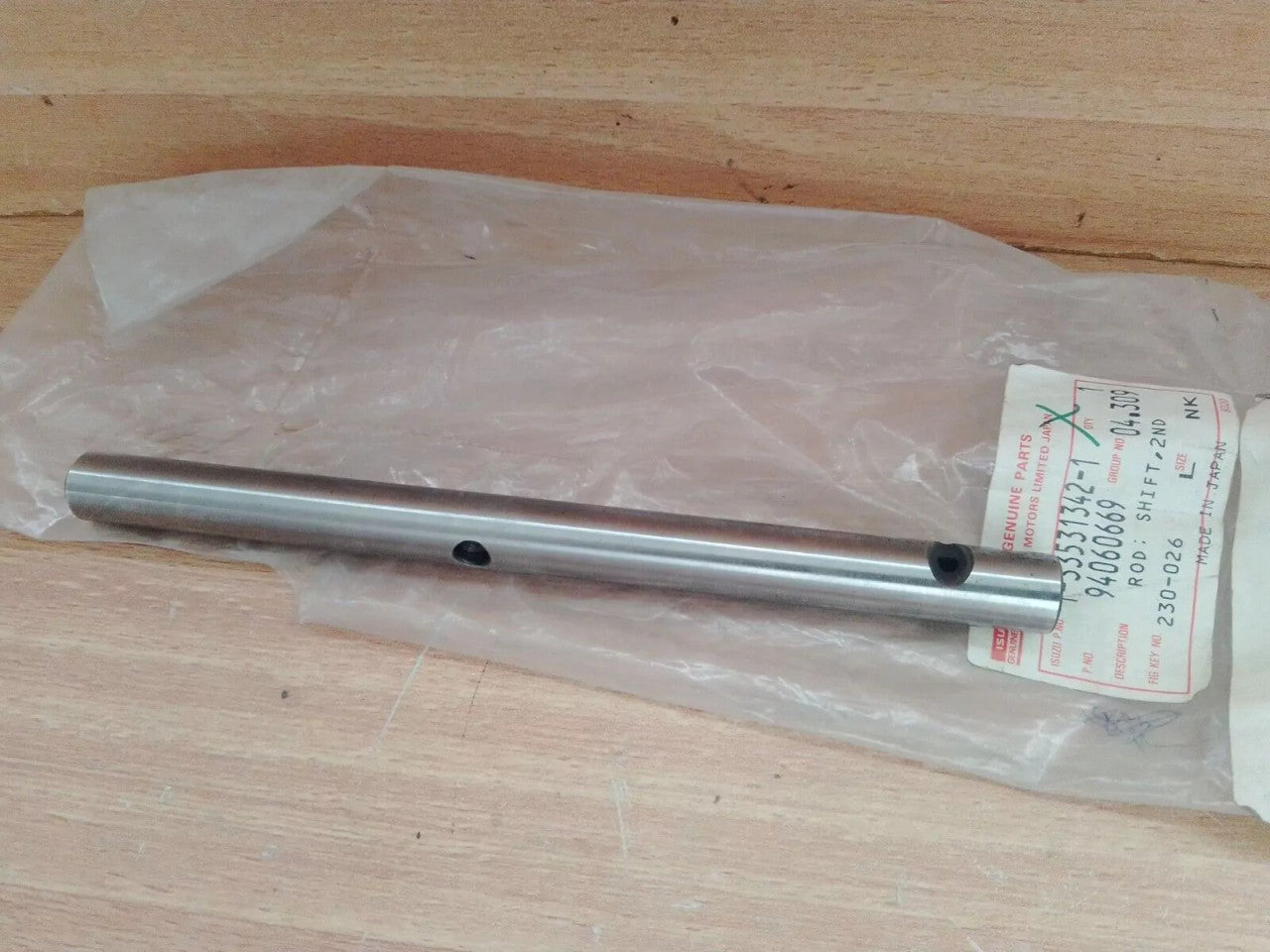 Gear Shift Fork Rod 2 3 fits Isuzu Bus Truck 1335313421 Genuine View Front