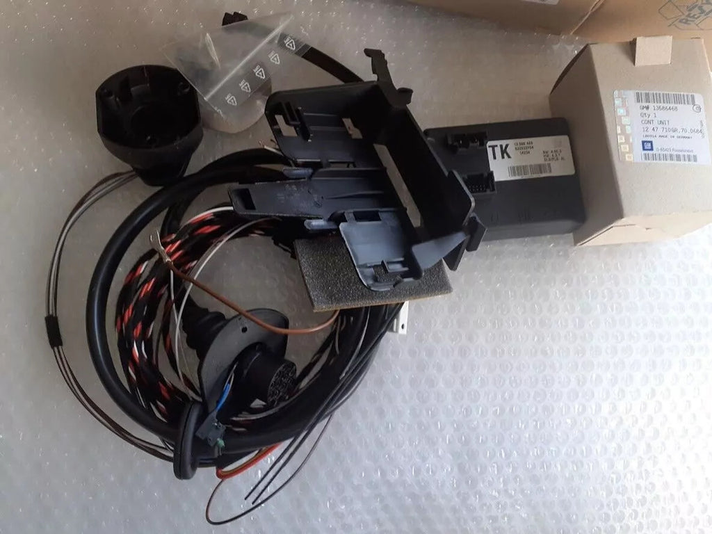 Wire Harness Trailer Coupling 13 Pin fits Opel Vauxhall Astra J 13465849 Genuine View Front