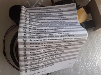 Wire Harness Trailer Coupling 13 Pin fits Opel Vauxhall Astra J 13465849 Genuine View Left