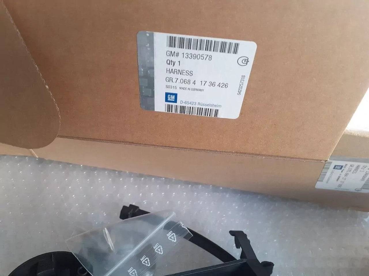 Wire Harness Trailer Coupling 13 Pin fits Opel Vauxhall Astra J 13465849 Genuine View Upper