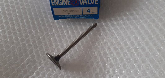 4x Intake Inlet Valve fits Toyota Corona 2R 39x8x116 13711-31012 View Front