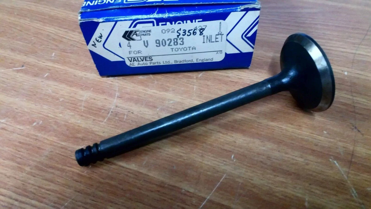 4x Intake Valves Inlet fits Toyota Hiace Hilux Cresta Crown 4Runner engine L 2L 13711-54010 View Front