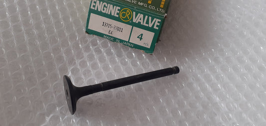 4x Exhaust Valve fits Toyota 6R 7R 8R 34x8x114.20 13715-33011 View Front