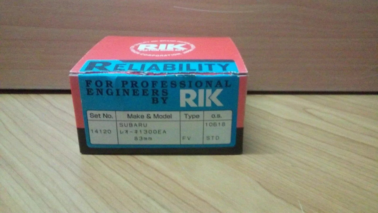 Piston Rings Set fits Subaru Leone 1.3 EA65 Engine 83mm Bore STD 14120/STD View Front