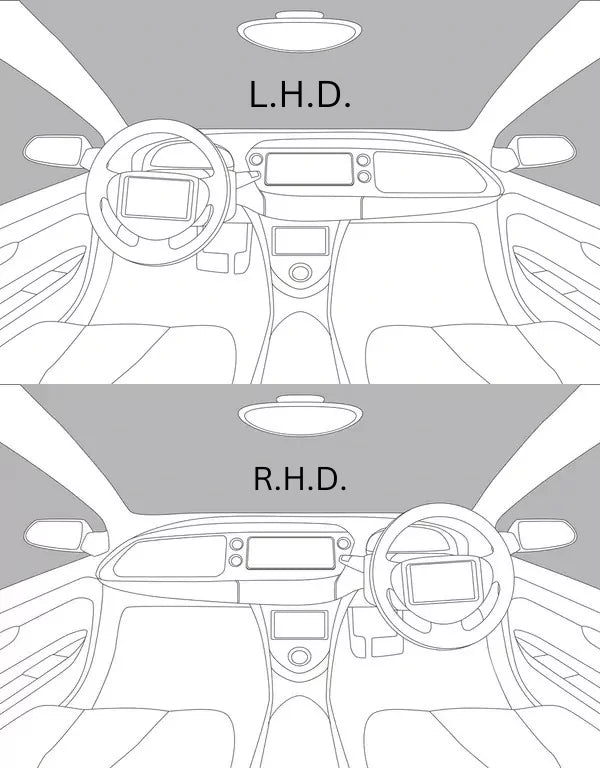Sun Visor Right RHD fits Opel Vauxhall Zafira B Vectra C Signum 24451548 Genuine View RHD LHD
