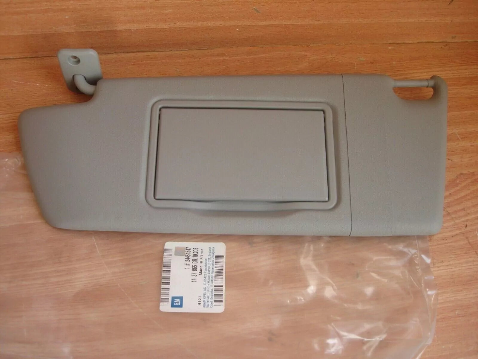 Sun Visor Left RHD fits Opel Vauxhall Vectra C Zafira B Signum 24451547 Genuine View Close
