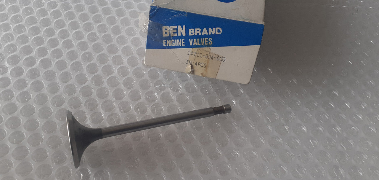 2x Intake Inlet Valve fits Honda ED EE EB5 EN 36x6.6x109.5 14711-634-000 View Front