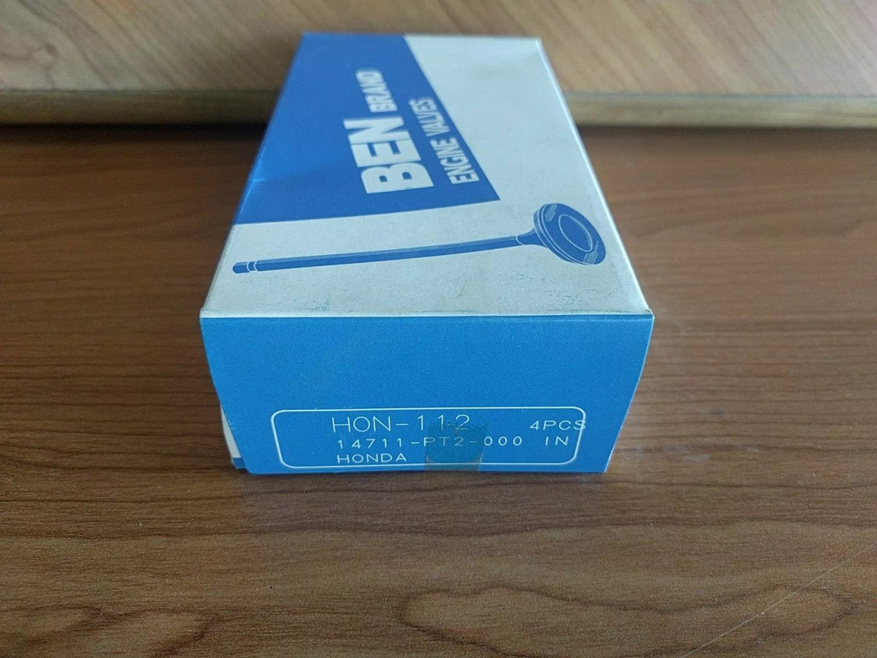 4x Intake Valves Inlet fits Honda Accord CC7 Prelude BB2 H23A engines 14711-PT2-000 View Front