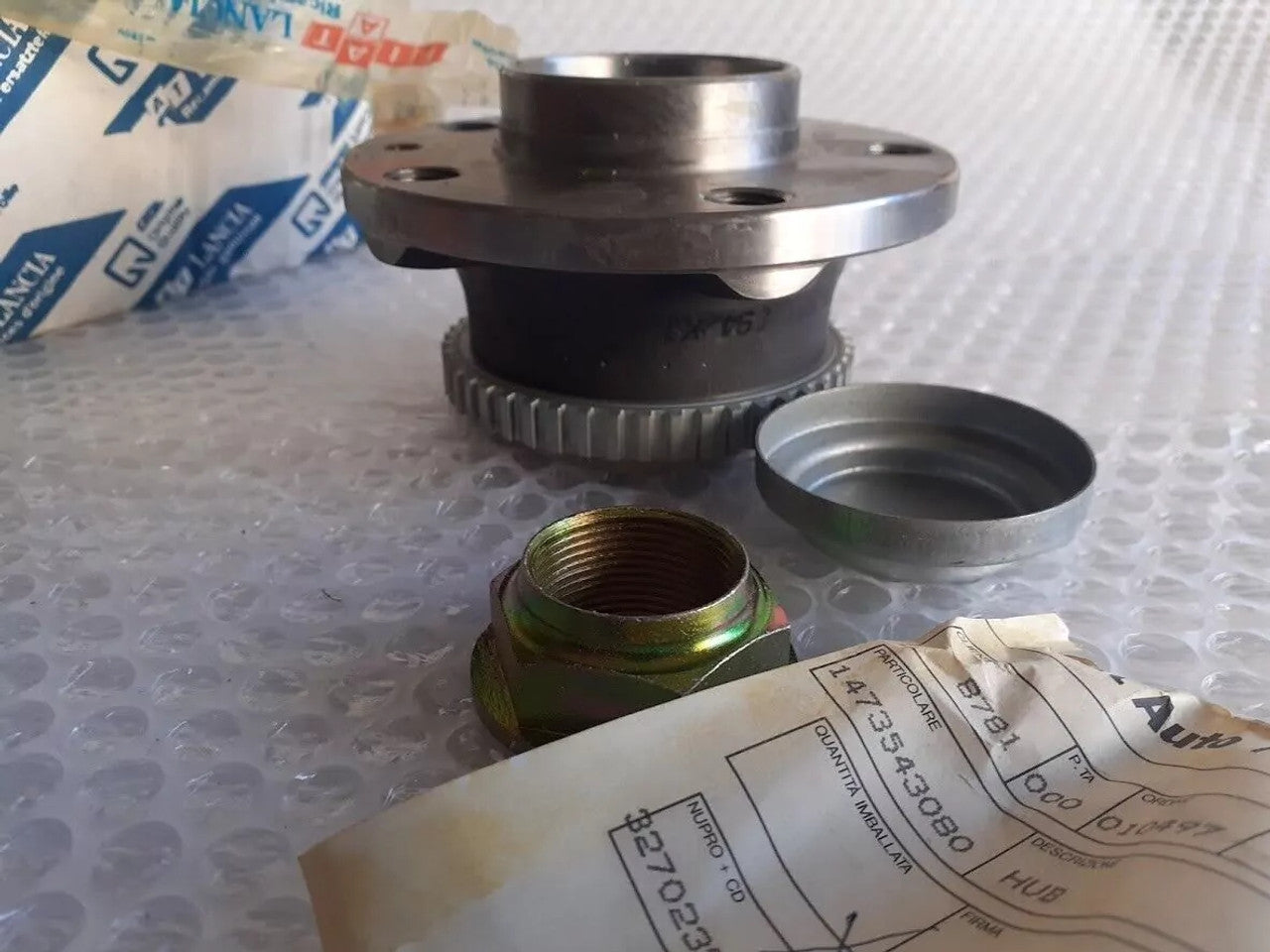 Rear Wheel Hub Bearing fits Fiat Ulysse Scudo Lancia Z 1473543080 Genuine View Left