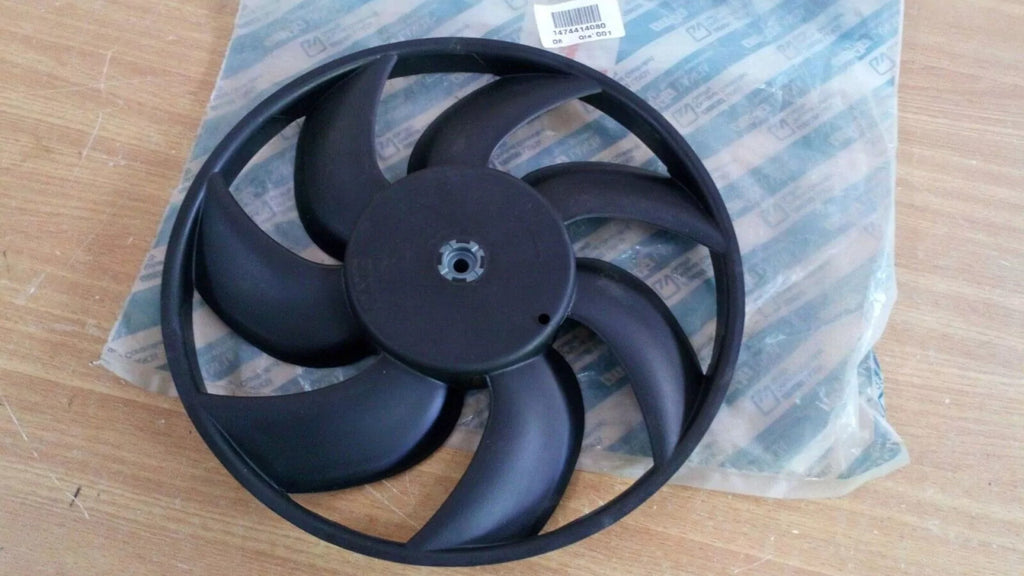 Radiator Fan Blade fits Fiat Ulysse Scudo Lancia Z 1474414080 Genuine View Front