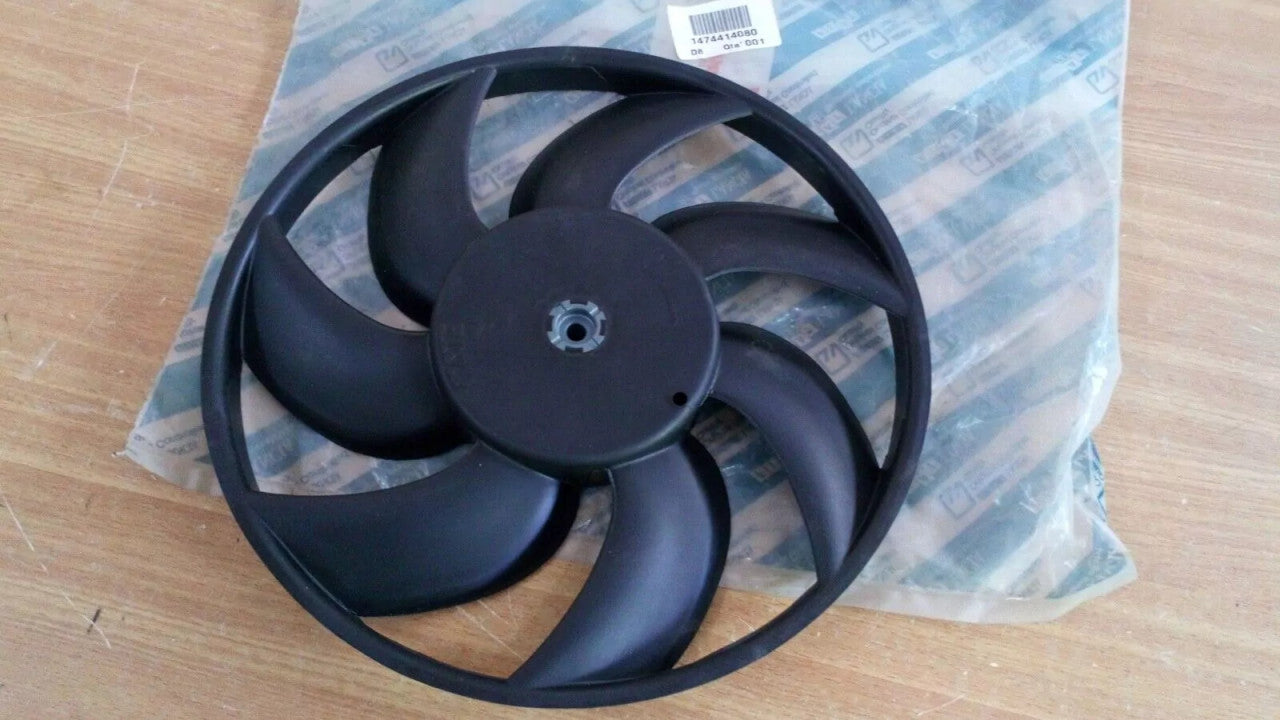 Radiator Fan Blade fits Fiat Ulysse Scudo Lancia Z 1474414080 Genuine View Front