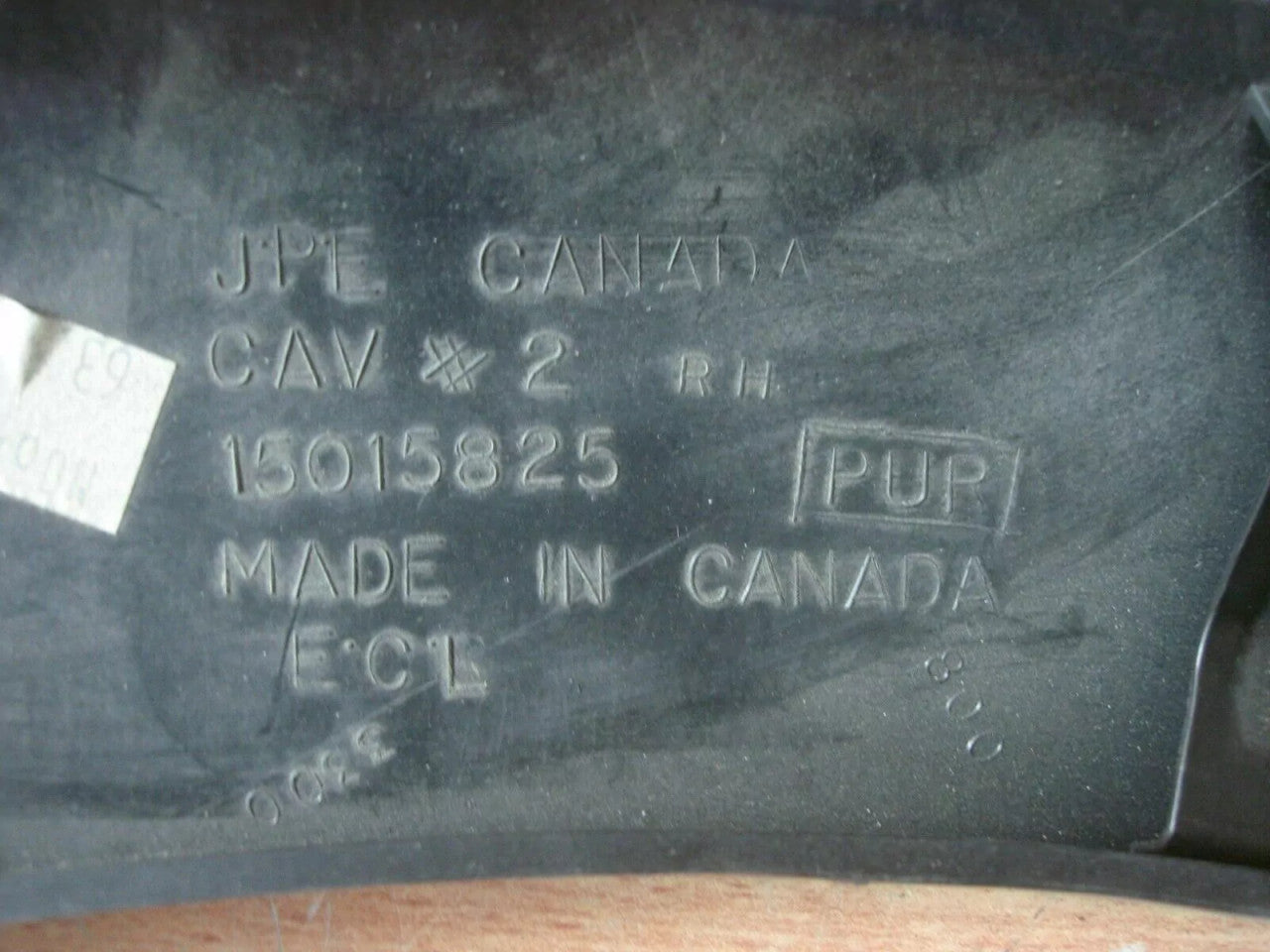 Fender Flare Rear fits Chevrolet Blazer GMC Jimmy 4.3 15015827 Genuine View Right