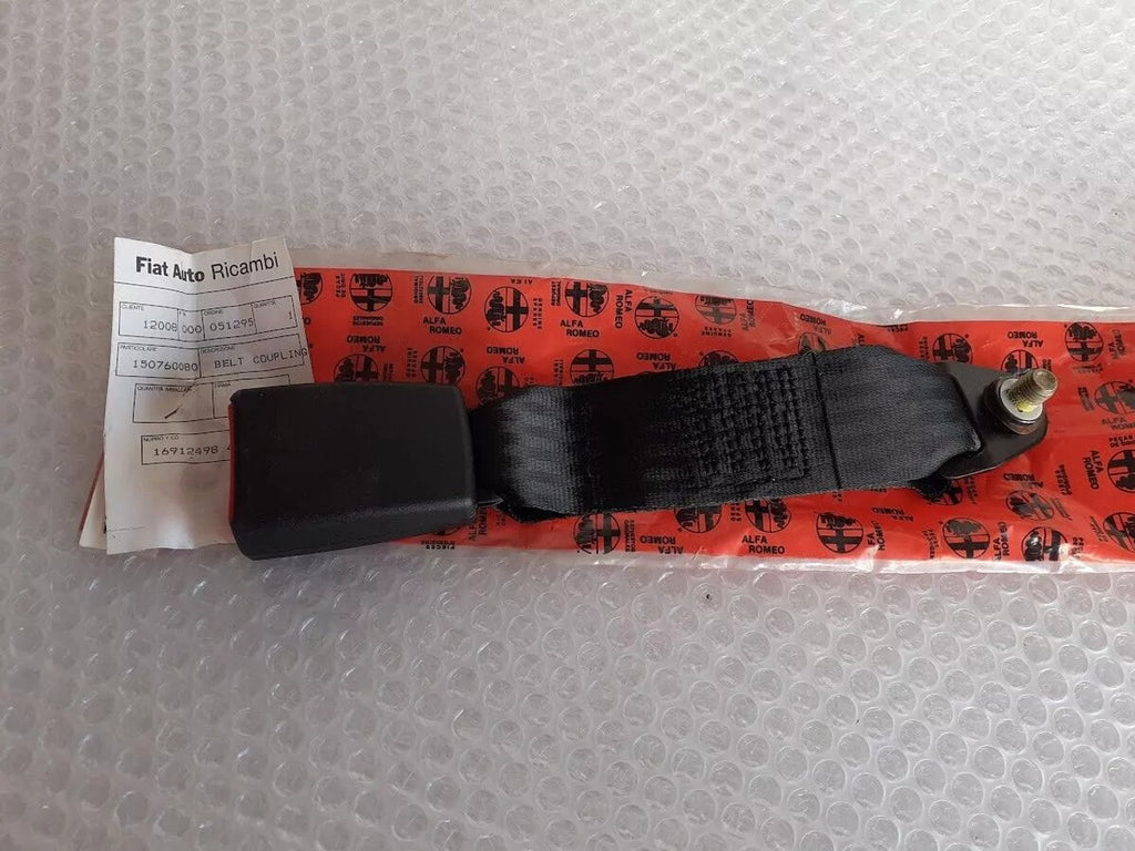 Rear Seat Belt Buckle Socket fits Alfa Romeo 145 146 150760080 Genuine 150761080 View Front