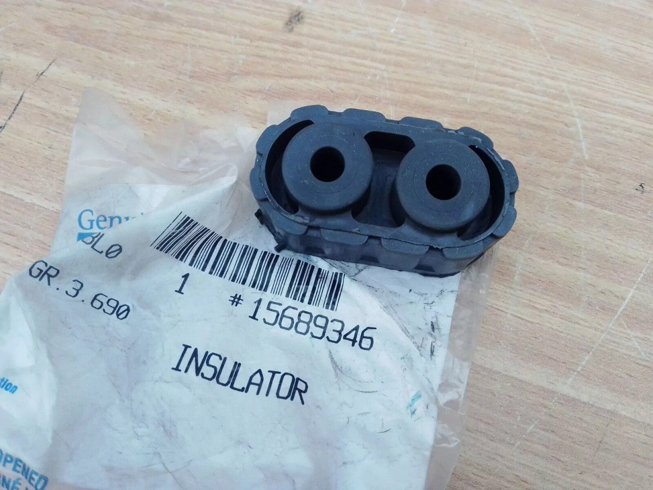 Exhaust Hanger Catalytic Converter fits Chevrolet Blazer GMC Jimmy V6 Genuine 15689346 View Front